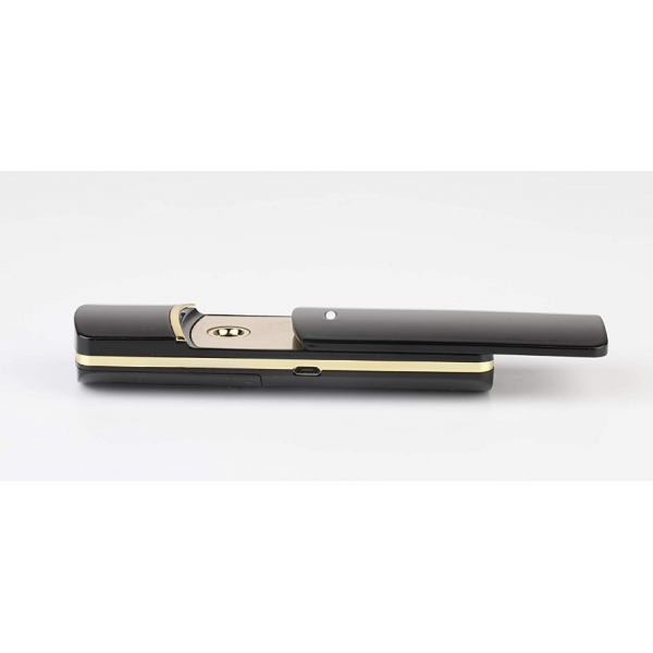 Facial Massager Sonic Ionic Anti-Aging Heated Wrinkle Pen Heated 42℃ ，Eliminate Eye Bags & Puffiness, Dark Circles, USB Rechargeable, (White)
